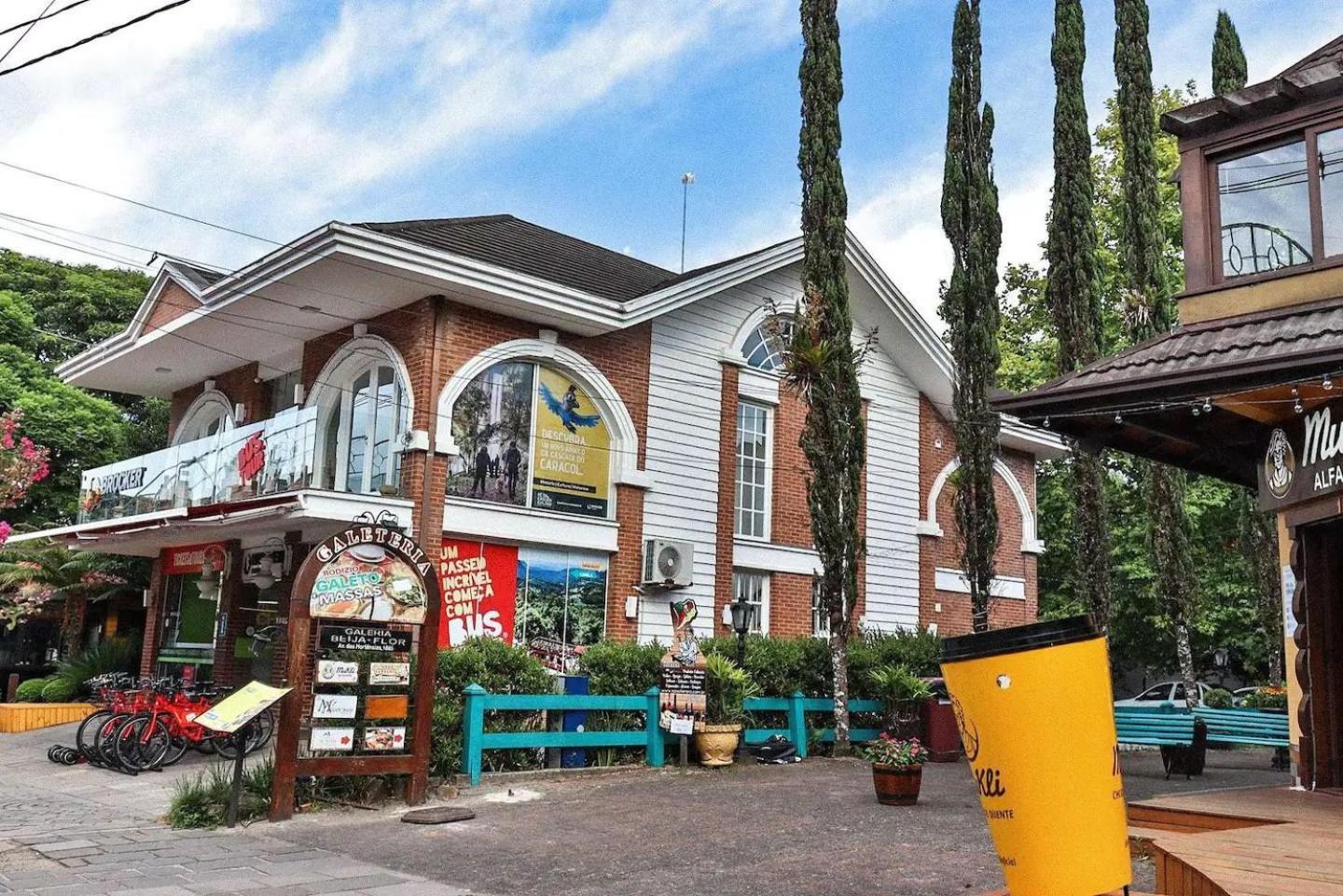 Locar-In Gramado - Loft A 50 M Da Rua Coberta. Lejlighed Eksteriør billede