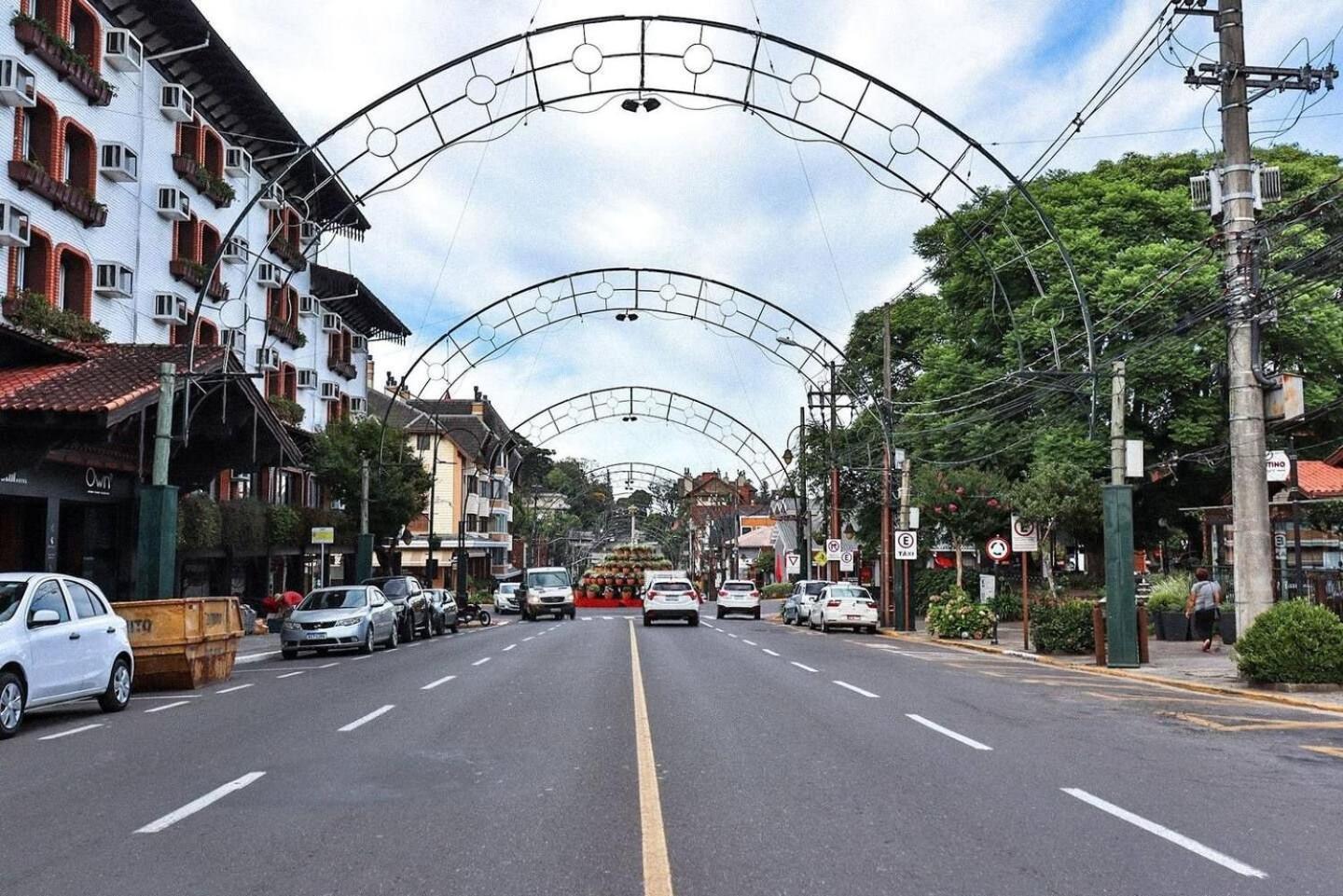 Locar-In Gramado - Loft A 50 M Da Rua Coberta. Lejlighed Eksteriør billede